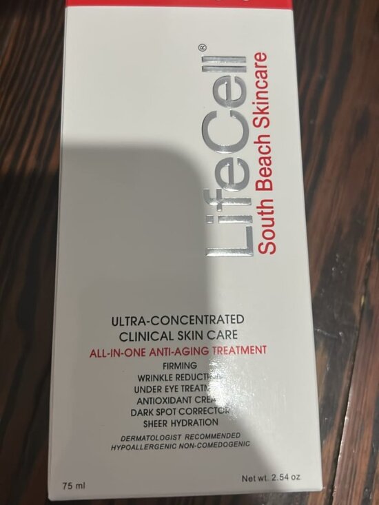 LifeCell South Beach Skincare Other - LifeCell South Beach Skincare All-In-One Anti-Aging Treatment 75ml 2.54oz